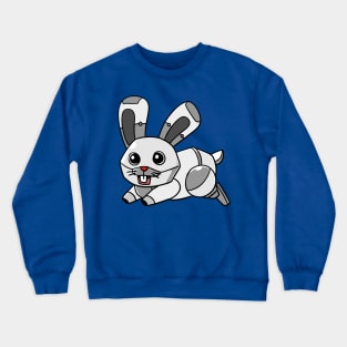 Robot Rabbit Crewneck Sweatshirt
